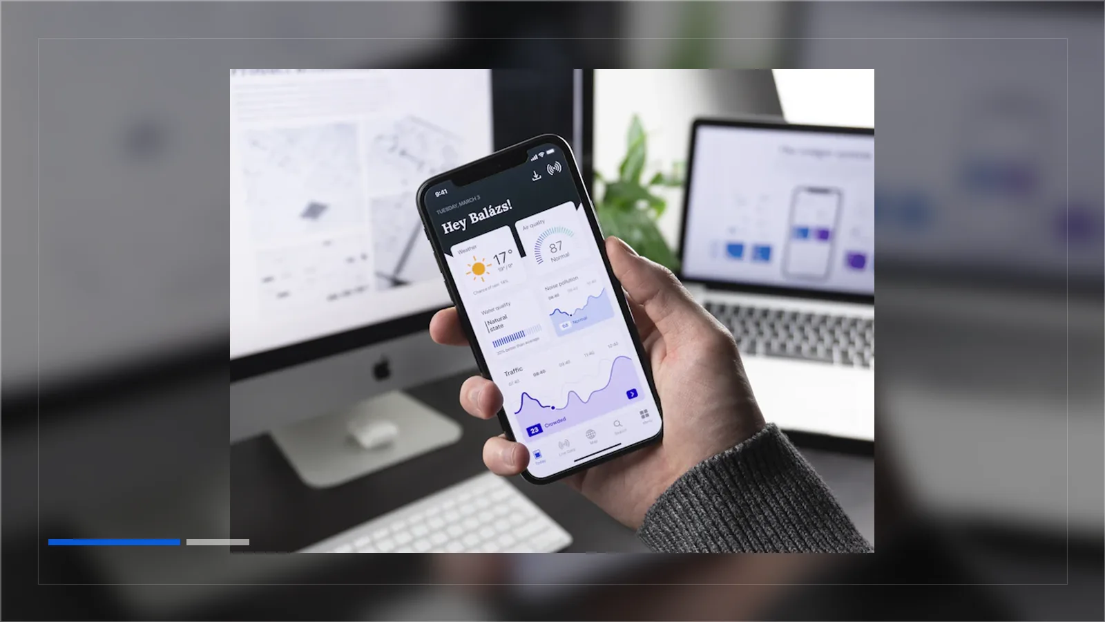 Telefon ve masaüstünde mobil uyumlu web tasarım